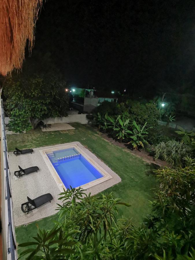 Hotel Makech Bacalar Esterno foto